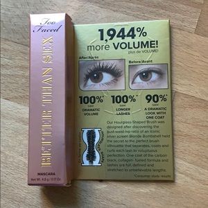 Too Faced BETTER THAN SEX mascara. NWT